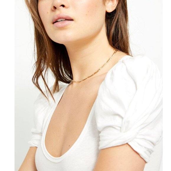 🎉LAST CHANCE🎉 NWT Free People Ava Bodysuit / White - Picture 3 of 5